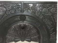 Thomas Jeckyll for Barnard Bishop and Barnard. A rare cast iron fire insert designed by Thomas Jeckyll. - Thumbnail 7