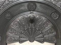 Thomas Jeckyll for Barnard Bishop and Barnard. A rare cast iron fire insert designed by Thomas Jeckyll. - Thumbnail 10