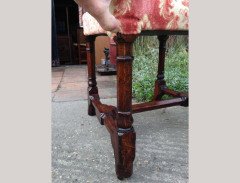 A W N Pugin for Gillows. Two almost identical sets of Gothic Revival oak dining chairs designed for The House Of Lords - Thumbnail 15