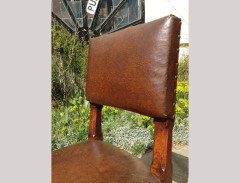 A W N Pugin for Gillows. Two almost identical sets of Gothic Revival oak dining chairs designed for The House Of Lords - Thumbnail 24