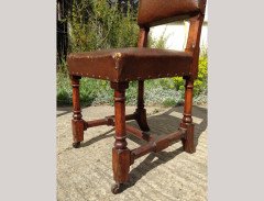 A W N Pugin for Gillows. Two almost identical sets of Gothic Revival oak dining chairs designed for The House Of Lords - Thumbnail 25