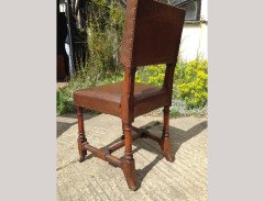A W N Pugin for Gillows. Two almost identical sets of Gothic Revival oak dining chairs designed for The House Of Lords - Thumbnail 27