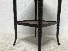 E W Godwin for Collinson and Lock. An Aesthetic movement mahogany side table - Thumbnail 4