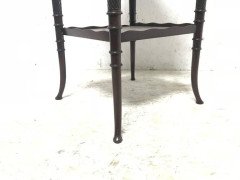 E W Godwin for Collinson and Lock. An Aesthetic movement mahogany side table - Thumbnail 6