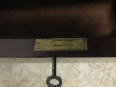 E W Godwin for Collinson and Lock. An Aesthetic movement mahogany side table - Thumbnail 7