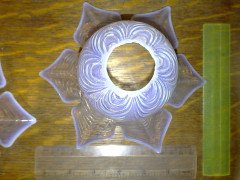 A rare set of four Vaseline shade - Thumbnail 3