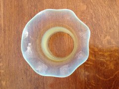 A Vaseline Oil Lamp Shade. - Thumbnail 2
