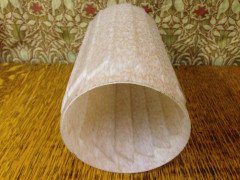 An Art Deco Mottled Pink Shade - Thumbnail 5