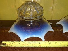 A rare pair of Vaseline spider web shade - Thumbnail 4