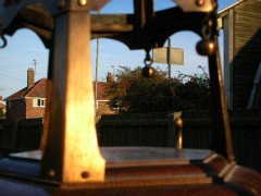 Arthur Simpson. A rare Arts and Crafts hatstand with a copper lantern to the top - Thumbnail 7