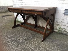 A W N Pugin. An important early oak desk. - Thumbnail 4