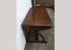 A W N Pugin. An important early oak desk. - Thumbnail 5