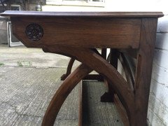 A W N Pugin. An important early oak desk. - Thumbnail 7