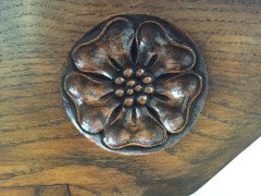 A W N Pugin. An important early oak desk. - Thumbnail 11
