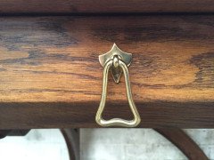 A W N Pugin. An important early oak desk. - Thumbnail 13