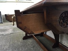 A W N Pugin. An important early oak desk. - Thumbnail 15