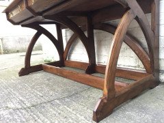A W N Pugin. An important early oak desk. - Thumbnail 16