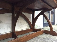 A W N Pugin. An important early oak desk. - Thumbnail 17