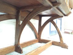 A W N Pugin. An important early oak desk. - Thumbnail 18