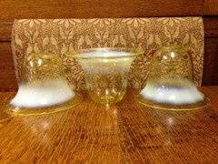 Two sets of three almost matching Vaseline shade - Thumbnail 1