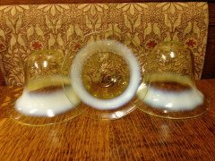 Two sets of three almost matching Vaseline shade - Thumbnail 3