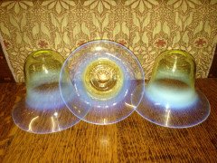 Two sets of three almost matching Vaseline shade - Thumbnail 8