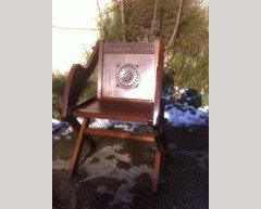 A Gothic Revival Glastonbury armchair - Thumbnail 2