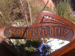 A Gothic Revival Glastonbury armchair - Thumbnail 7