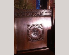 A Gothic Revival Glastonbury armchair - Thumbnail 11