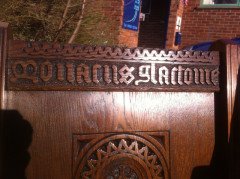 A Gothic Revival Glastonbury armchair - Thumbnail 13