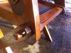 A Gothic Revival Glastonbury armchair - Thumbnail 14