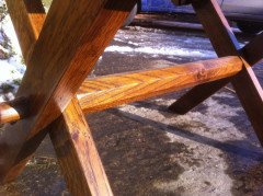 A Gothic Revival Glastonbury armchair - Thumbnail 15