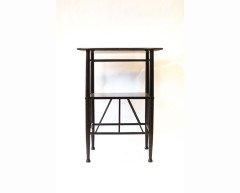 E W Godwin for William Watt. An important Anglo-Japanese ebonised and inlaid side table - Thumbnail 1