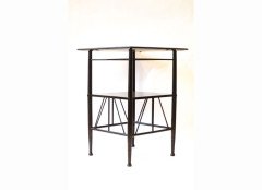 E W Godwin for William Watt. An important Anglo-Japanese ebonised and inlaid side table - Thumbnail 2