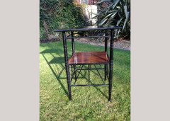 E W Godwin for William Watt. An important Anglo-Japanese ebonised and inlaid side table - Thumbnail 6