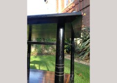 E W Godwin for William Watt. An important Anglo-Japanese ebonised and inlaid side table - Thumbnail 9