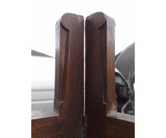 C F A Voysey for Liberty and Co. An iconic Arts and Crafts oak three fold screen Wyburd Studio's - Thumbnail 3