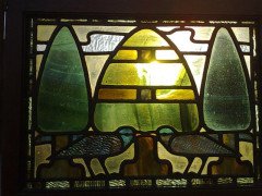 C F A Voysey for Liberty and Co. An iconic Arts and Crafts oak three fold screen Wyburd Studio's - Thumbnail 7