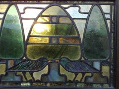 C F A Voysey for Liberty and Co. An iconic Arts and Crafts oak three fold screen Wyburd Studio's - Thumbnail 15