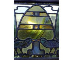 C F A Voysey for Liberty and Co. An iconic Arts and Crafts oak three fold screen Wyburd Studio's - Thumbnail 16