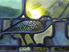 C F A Voysey for Liberty and Co. An iconic Arts and Crafts oak three fold screen Wyburd Studio's - Thumbnail 17