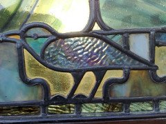 C F A Voysey for Liberty and Co. An iconic Arts and Crafts oak three fold screen Wyburd Studio's - Thumbnail 18