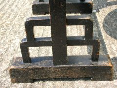 E W Godwin for William Watt. An Anglo-Japanese gong and striking stick - Thumbnail 6