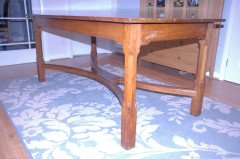 Arthur Simpson. A very good Arts and Crafts oak dining table - Thumbnail 2