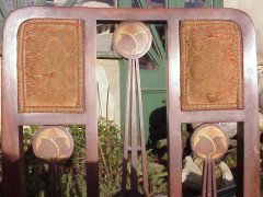 George Walton. A good pair of Arts and Crafts chairs - Thumbnail 4