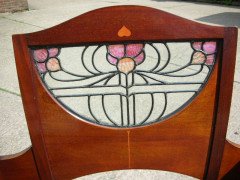 G M Ellwood for J S Henry. A stunning pure Arts and Crafts desk - Thumbnail 9