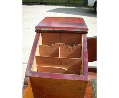 G M Ellwood for J S Henry. A stunning pure Arts and Crafts desk - Thumbnail 13