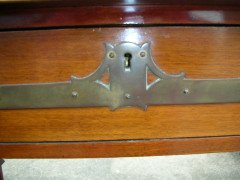 G M Ellwood for J S Henry. A stunning pure Arts and Crafts desk - Thumbnail 16