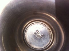 Josef Hoffmann (style of). A rare German Arts and Crafts '925' silver claret jug - Thumbnail 8