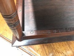 E. W. Godwin for Collinson and Lock. a Rare Anglo Japanese Rosewood Coffee Table - Thumbnail 28